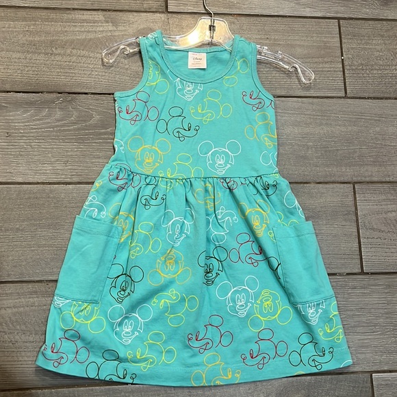 Hanna Andersson Disney Mickey dress size 4 - Picture 1 of 4